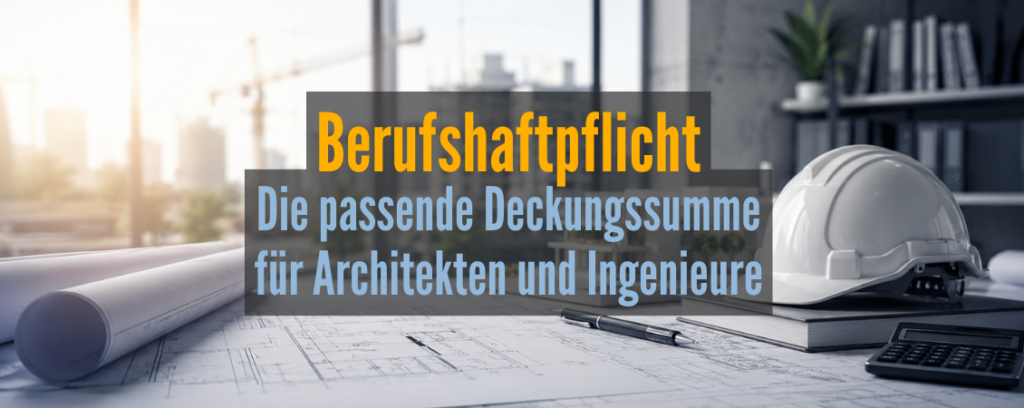 Die passende Deckungssumme f&uuml;r Architekten und Ingenieure Titelbild