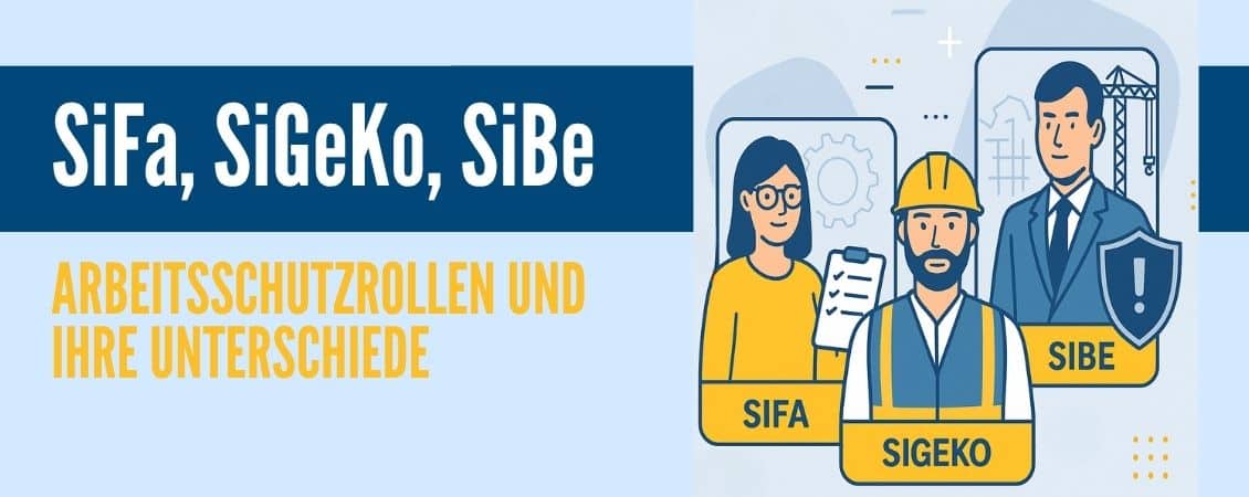 Die Arbeitsschutzrollen und ihre Unterschiede - Titelbild