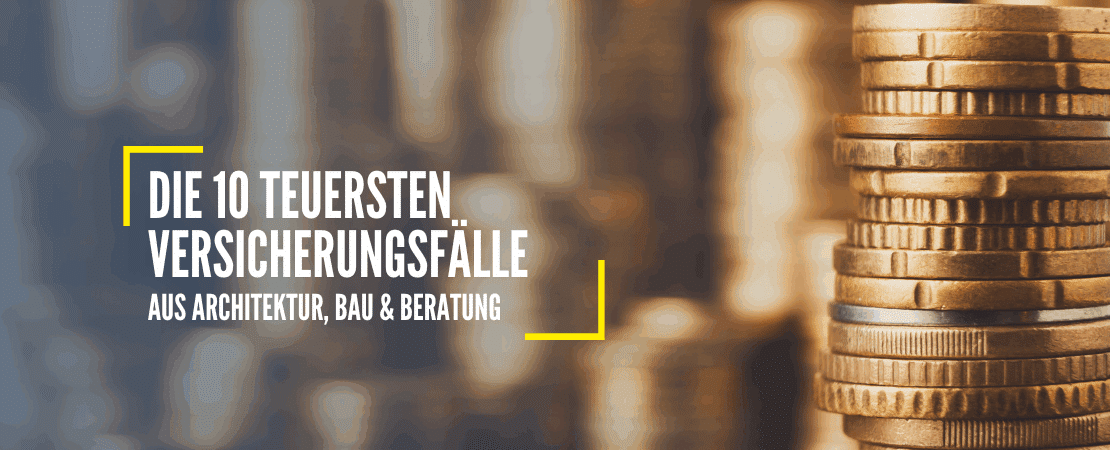 Die 10 teuersten Versicherungsfälle - Titelbild
