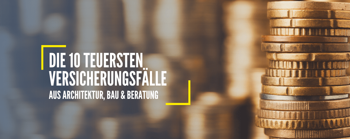Die 10 teuersten Versicherungsfälle - Titelbild