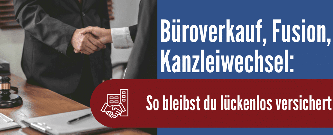 Versicherung bei Unternehmensänderung - Titelbild