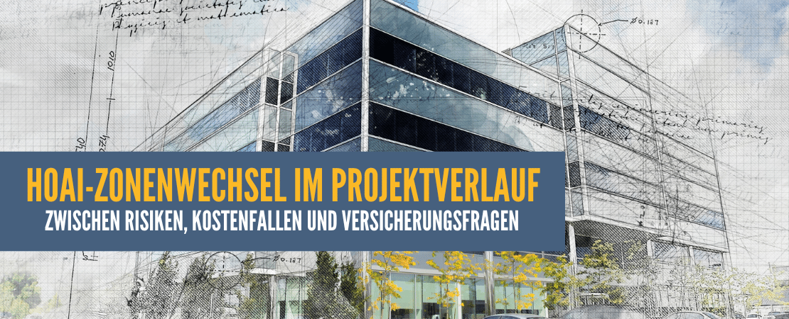 HOAI Zonenwechsel im Projektverlauf - Titelbild