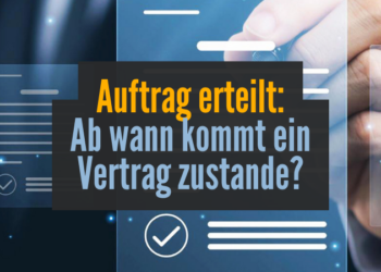 Ab wann kommt ein Vertrag wirklich zustande Titelbild